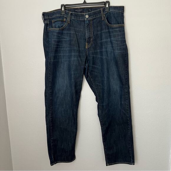 Lucky Brand 221 Straight Leg Dark Wash Jeans Men's size 40 x 30 - Picture 1 of 4